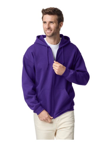 GIL-18600-Heavy Blend™ Adult Full Zip Hooded Sweatshirt